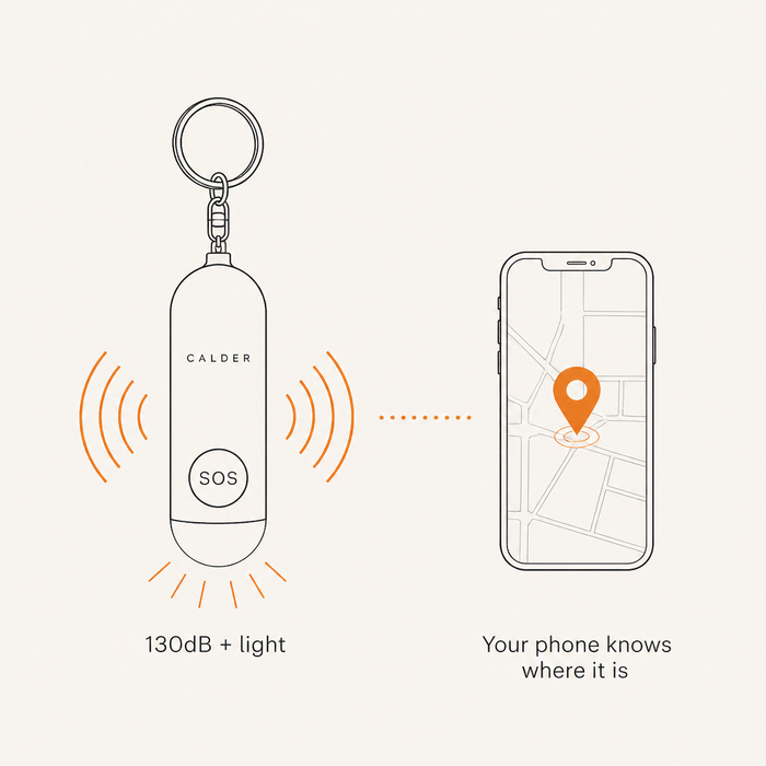 Calder Link sound and light, and the phone map